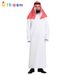 European And American Foreign Trade Party Middle East Dubai Prince Adult Male White Arabian Red Headscarf Performance_ecoleips.com