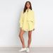 K Temperament Commuting Leisure Set Fashion Women's Shirt Striped Long Sleeve Two Piece Set_ecoleips.com