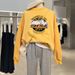 Women's American Retro Style Cotton Sweatshirt Fleece Lined Thickened Winter Top Loose Lazy Style Spring Autumn 2023 New_ecoleips.com