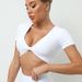 Yoga Tight V-neck Sports Short Sleeved T-shirt Top, High-strength Shock-absorbing Quick Drying Running Fitness Suit_ecoleips.com