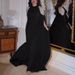 Women's Clothing Elegant Sexy Cloak Sequined Chiffon Banquet Evening Dress Two-Piece Set_ecoleips.com