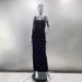 Women's Clothing Takeaway 2 Color Shiny Hot Diamond U Neck Sleeveless Hip Wrapped Tight Bandage Long Dress Celebrity Party Dinner_ecoleips.com