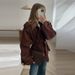 Aria Basics Casual Versatile Solid Color Belted Short Jacket 2025 European American Cross-border Spring And Autumn New Coat_ecoleips.com