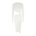 AC415 Foreign Trade European And American Ins Autumn Hot-Selling Sexy Hot Girl Two-Piece Slim Hollow High-Waisted_ecoleips.com