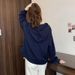 American-style Real-shot Hooded Sweatshirt Women, Spring And Thin New Model, Loose Long-sleeve Top For Students, Early_ecoleips.com