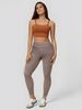 Women's Clothing Denim Yoga Fitness Pants Export Quality Hip Lifting Tights High Waist Control Pants Pockets_ecoleips.com
