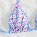 Women's Floral Print Bikini Swimsuit Set With Bow Tie Detail - Soft Stretch Polyester Fabric - S/M/L/XL Sizes_ecoleips.com