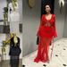 Women's Clothing Women's Long Skirt Suit Sexy Slit Hip Wrapped Cardigan Lace Up Top Clothing Set For Formal & Casual For Women_ecoleips.com