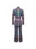Fashion Plaid Blazer Women's Spring/Autumn New Arrival_ecoleips.com