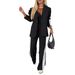 _Fall/Winter Women's Long Sleeve Lapel Casual Suit_ecoleips.com