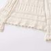 Fashion Versatile Hollow Off-the-shoulder Knitted Sweater_ecoleips.com
