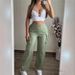 High-Waisted Quick-Drying Loose-Fit Casual Cargo Pants For Women With Wide Legs And American Style Pockets New_ecoleips.com