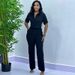 Women's Clothing Solid Color Casual Large Size Short Sleeved Shirts Trousers Two Piece Suits_ecoleips.com