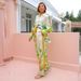 Women's Clothing Fashion Personality Printing Lace Up Color Matching Holiday Leisure Tether Suit_ecoleips.com