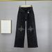 Women's High-Waisted Rhinestone Embellished Denim Jeans Heavy Duty Loose Fit Slimming Wide Leg Trousers European Style Trendy 2026 Spring Autumn_ecoleips.com