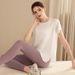 K Loose Short Sleeved Yoga Suit For Women, High-end Sensory Quick Drying Sports T-shirt, Professional Breathable Running Training Fitness Suit Top_ecoleips.com