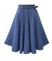 2025 Summer New Denim Skirt With Belt_ecoleips.com