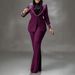 Women's High-quality Handmade Pearl Long-sleeved Slim-fit Stretch Suit Two-piece Suit For Commuting And Parties_ecoleips.com