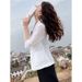 2025 Spring/Summer Linen Blazer, Thin Cotton-Linen Suit, Korean Sun Protection Jacket, Casual British Style Women's Coat_ecoleips.com