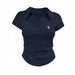 Slim Fit Polo Shirt Short Sleeve Breathable Stylish Embroidered Knight Design for Men And Women_ecoleips.com