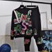 Statement Letter & Sequin Knit Set – Long Sleeve Sweater & Lounge Pants (S-XXL) | Bold & Comfortable_ecoleips.com