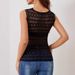 European American Cross-border 2026 V-neck Lace Patchwork Outerwear And Innerwear All-season Fashion Tank Top T-shirt_ecoleips.com