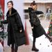 Lamb Wool Large Lapel Mid-Length Down Jacket For Women Winter European Style Thickened Fashionable Cotton Coat Trendy_ecoleips.com