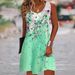 2025 European And American Foreign Trade Cross-Border New Summer Sleeveless Floral Print Dress_ecoleips.com