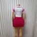 Low-Rise Bodycon Mini Skirt For Women, Stretchy Sexy Form-Fitting Pencil Skirt, Solid Color Chic Club Night Out Skirt_ecoleips.com