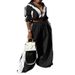 European And American Style Women's Sportswear Set AL297 Cross Border Loose Fit Woven Jacket Two-Piece Splicing Design for Spring And Autumn_ecoleips.com