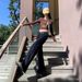 Minghai Low-rise Non-tight Flared Jeans Women, 2025 Autumn New American Retro Style, Slimming Wide-leg Pants For Trendy_ecoleips.com