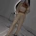 Women's Clothing Loose Casual Sequined Suit Jacket Tube Top Wide Leg Pants Three Piece Set_ecoleips.com