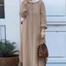 2025 Muslim Clothing Set Two-Piece Spring And Autumn New Women's Fashion_ecoleips.com