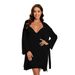Aria Basics Aria Basics Summer Women's Sexy Nightgown Bathrobe Loungewear Lace Robe Dress 2 Pieces European And American Cross-Border_ecoleips.com