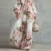 Women's Off-Shoulder Dress Style Print Lantern Sleeve Elegant Fashion Relaxed Everyday Wear Comfortable Feshion_ecoleips.com
