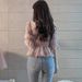 Blouses Women Slim Floral Print Lantern Sleeve Elegant Female Temperament Schoolgirls Summer All-match Leisure Holiday Clothes_ecoleips.com