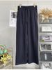 Women's Clothing Sweatpants High Waist Drawstring Wide Leg Pants Loose Straight Sports Casual Pants_ecoleips.com