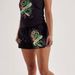 Women's Clothing Fashion Positioning Printed Short Sleeved Suit_ecoleips.com