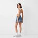 Women's Multi-Pocket Utility Denim Skirt Edgy Stylish Hot Girl Fashion Mini Workwear Denim Skirt for Women XS XL_ecoleips.com