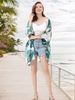 Women's Chiffon Beach Cover Up Shawl Summer Seaside Vacation Jacket Sun Protection Wire Free Polyester Outer Layer_ecoleips.com