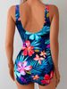 2026 Slimming High-End Training Bikini One Piece Swimsuit Retro Conservative Design For Professional Competitive Swimming_ecoleips.com