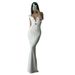 Women's Clothing V Neck Knitted Long Dress American Style Sexy Elegant Backless French Style Pure Spring 2026_ecoleips.com
