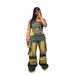New Denim 3D Multi Pocket Casual Loose Fitting Cargo Pants Women's Retro Jeans Hot Selling Cross Border_ecoleips.com