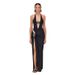 Women's Solid Color Halter Neck One Piece Swimsuit Sexy Bikini Set Style New_ecoleips.com