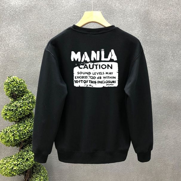 FW25 Matching Couple Cotton Crew Neck Sweatshirt - His & Hers_ecoleips.com