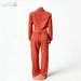 Women's Short Blazer & Straight Leg Pants Suit Set, Office Formal Two-Piece Outfit, Plus Size Career Wear_ecoleips.com