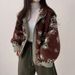 girl Dongdaemun 2025 Winter New Korean Style Thickened Warm Lamb Wool Single-Breasted Reversible Cotton Jacket Coat_ecoleips.com