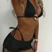 Aria Basics European And American Foreign Trade Women's Two-piece Swimsuit, Simple Strap Sexy Swimwear, Tight-fitting Bikini_ecoleips.com