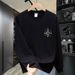 FW25 Matching Couple Cotton Crew Neck Sweatshirt - His & Hers_ecoleips.com