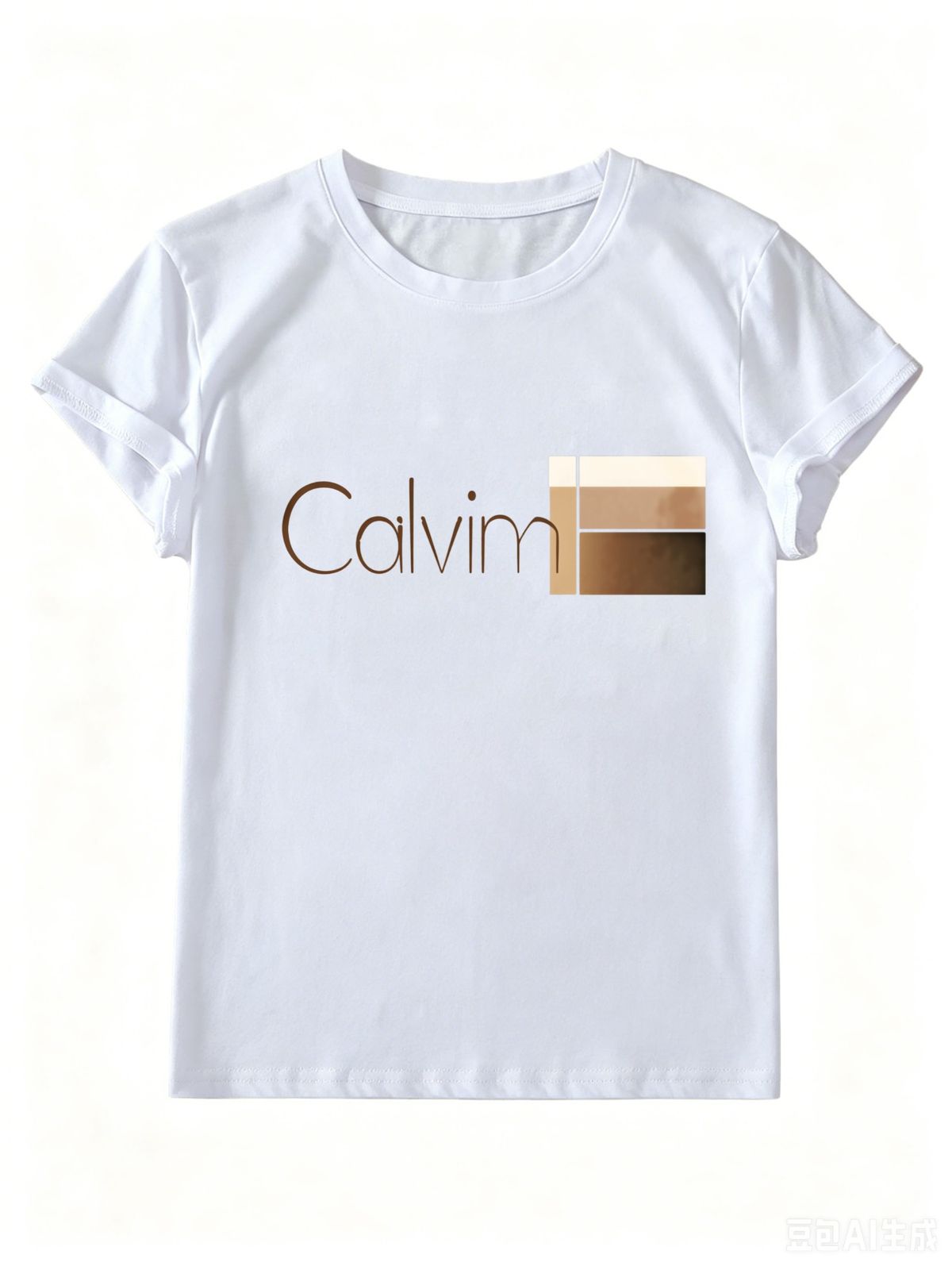 Classic Crewneck Cotton Tee, Women Comfortable Casual Top For Summer 2026_ecoleips.com